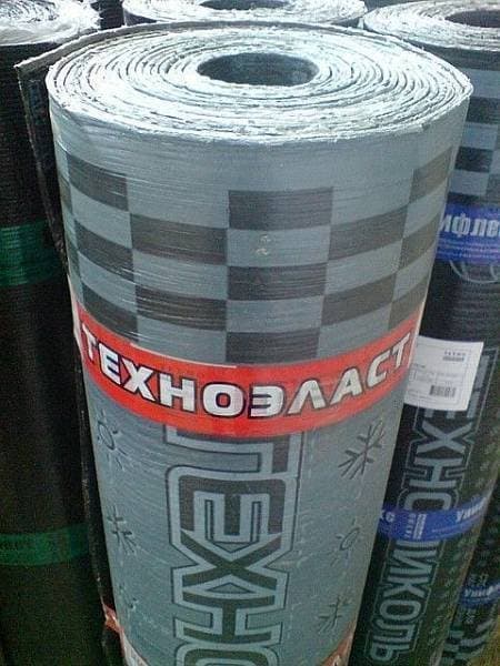 ТЕХНОЭЛАСТ ЭКП  К-ПХ-БЭ-К/ПП -5,0 сланец серый